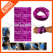 Multifunctional tube knitted seamless cheap sports fabric headband